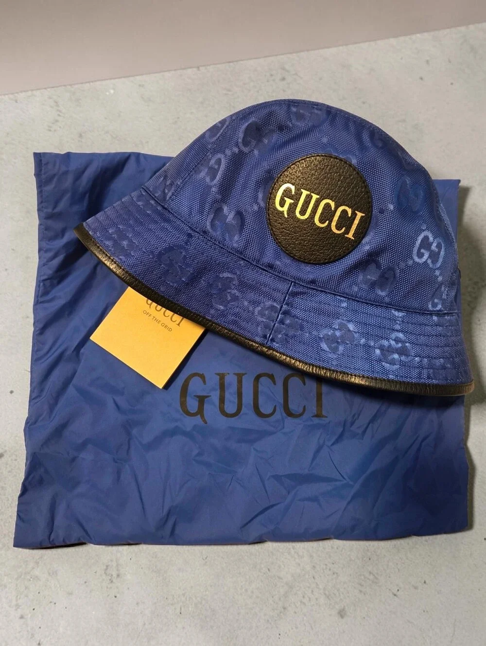 Gucci Unisex Off-the-grid Bucket Hat
